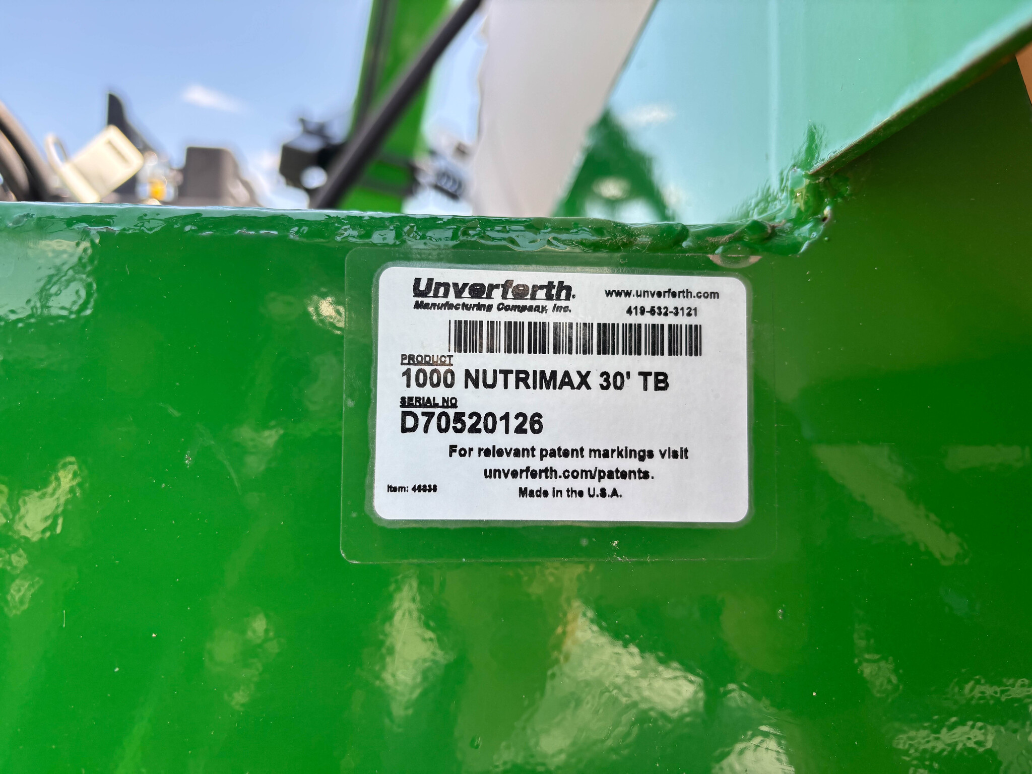 Used 2024 Unverferth 1000 Nutrient Application at Koenig Equipment in Knightstown, IN - PhotoXL4