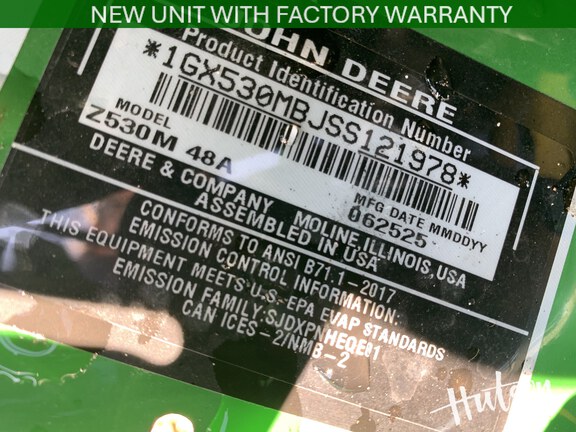 Photo of 2025 John Deere Z530M