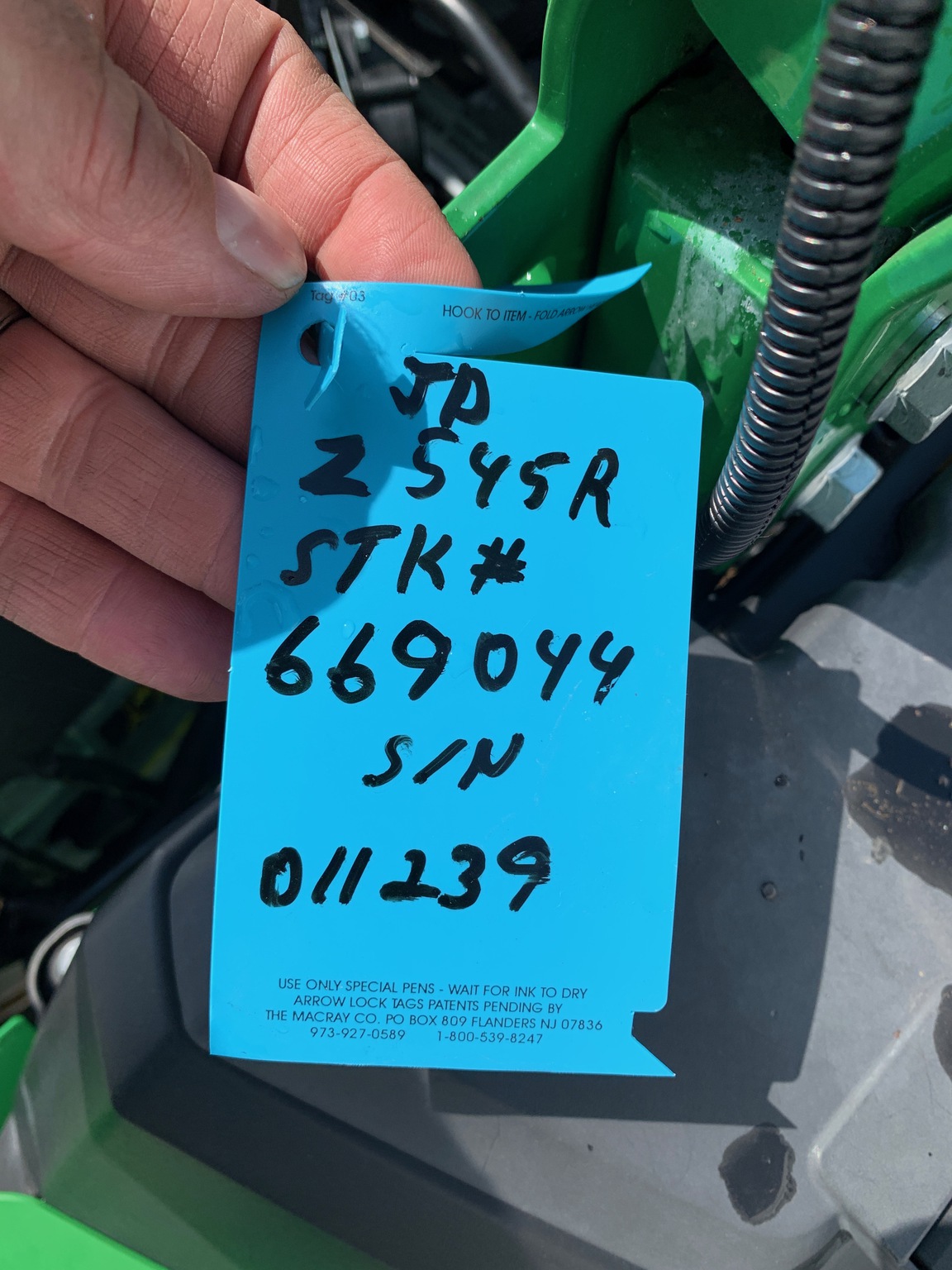  2021 John Deere Z545R at Heritage Tractor in Lamar, MO