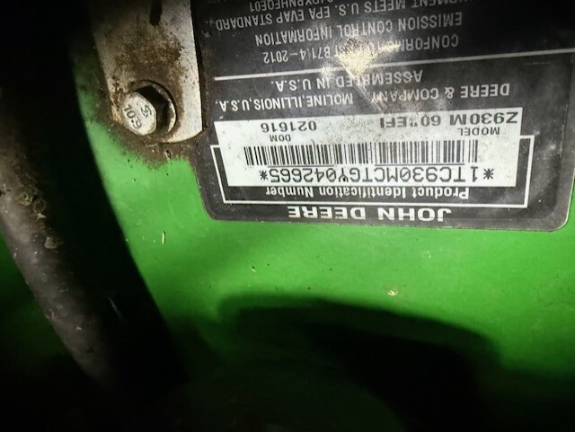 Used 2016 John Deere Z930M EFI Zero Turn Mowers at Koenig Equipment in Lebanon, OH - PhotoXL4