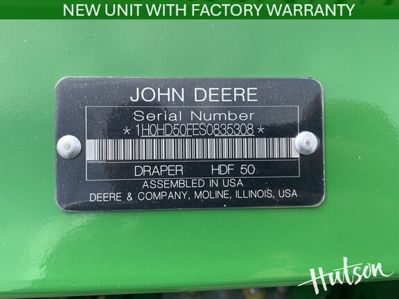 Photo of 2025 John Deere HDF 50