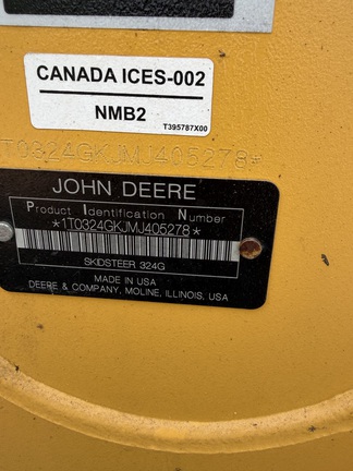 2021 John-Deere 324G