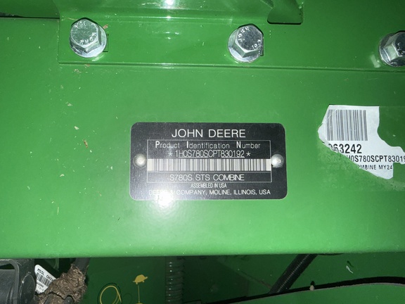 Photo of 2024 John Deere S780