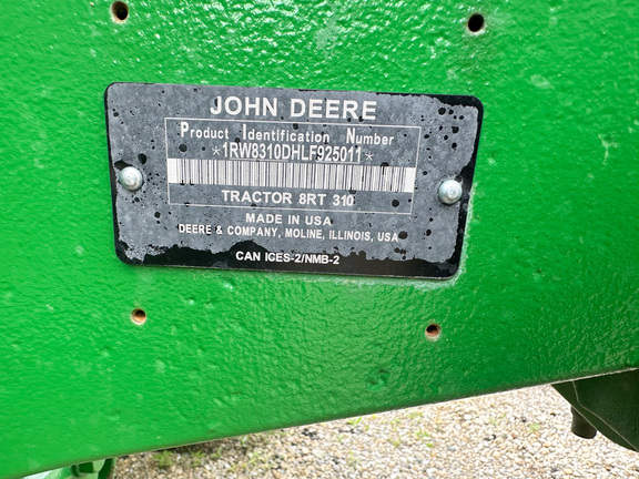 2020 John-Deere 8RT 310