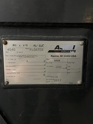 2018 Case IH Titan 4540 - Photo7