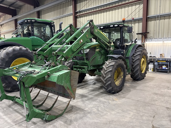 Used 2018 John Deere 6145R Row Crop Tractors at Horizon Ag & Turf in Lloydminster, AB