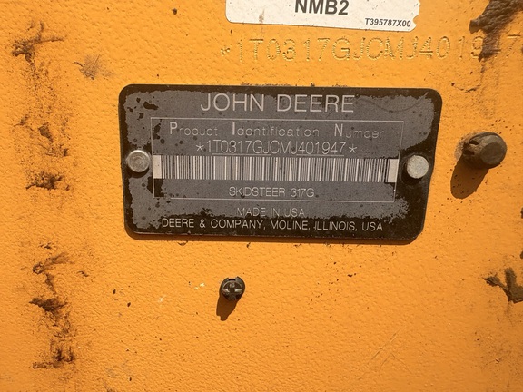 2021 John Deere 317G