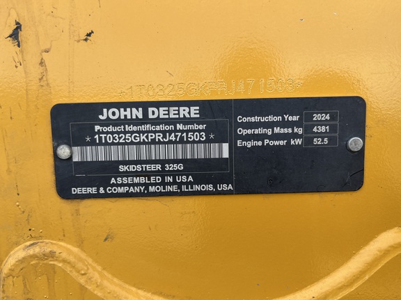 2024 John Deere 325G