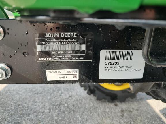 2026 John Deere 3032E