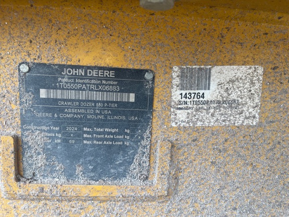 2024 John Deere 550 P