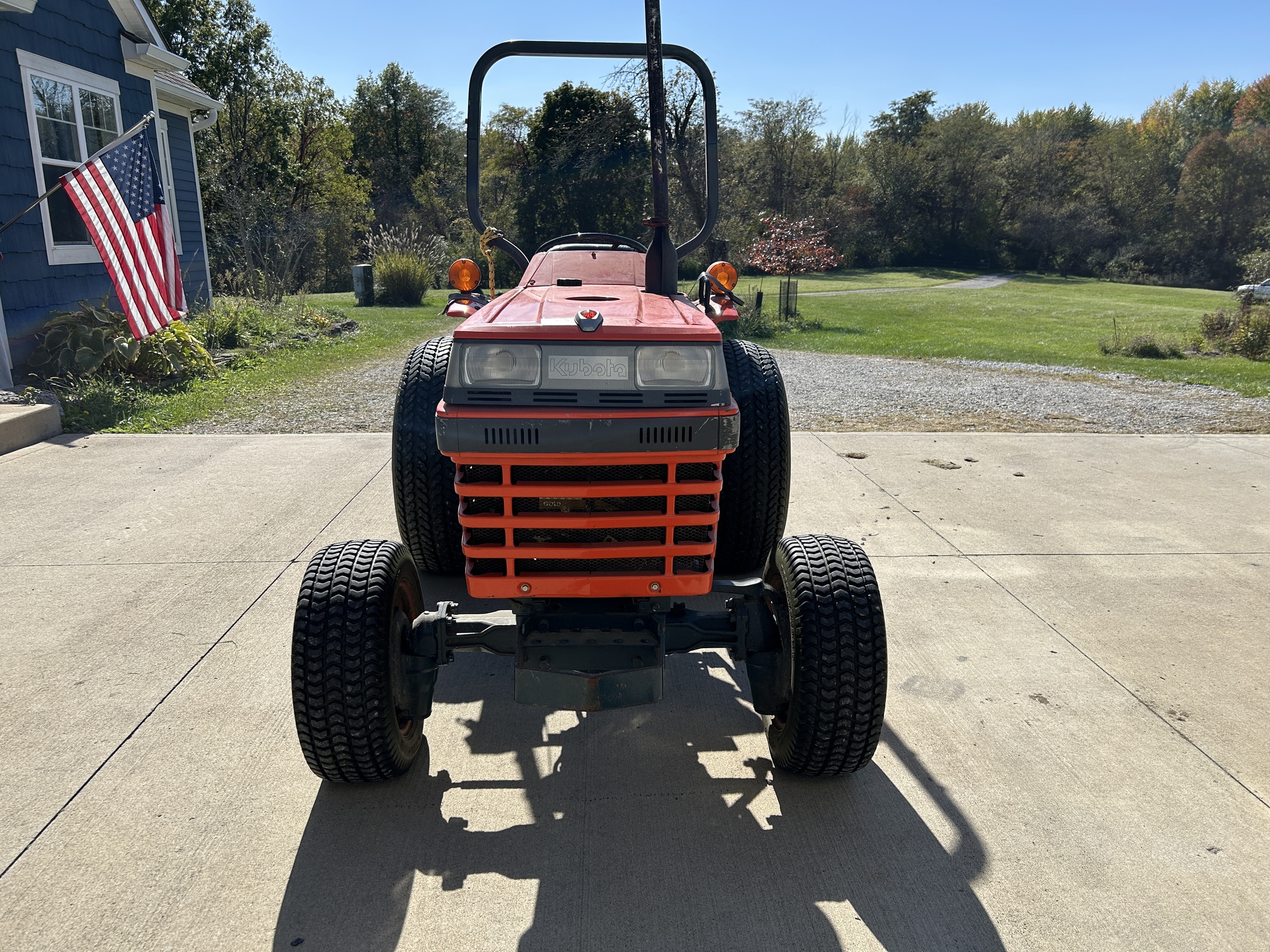 Used 1998 Kubota L2350 w/Mower Compact Utility Tractors at Koenig Equipment in Urbana, OH - PhotoXL2