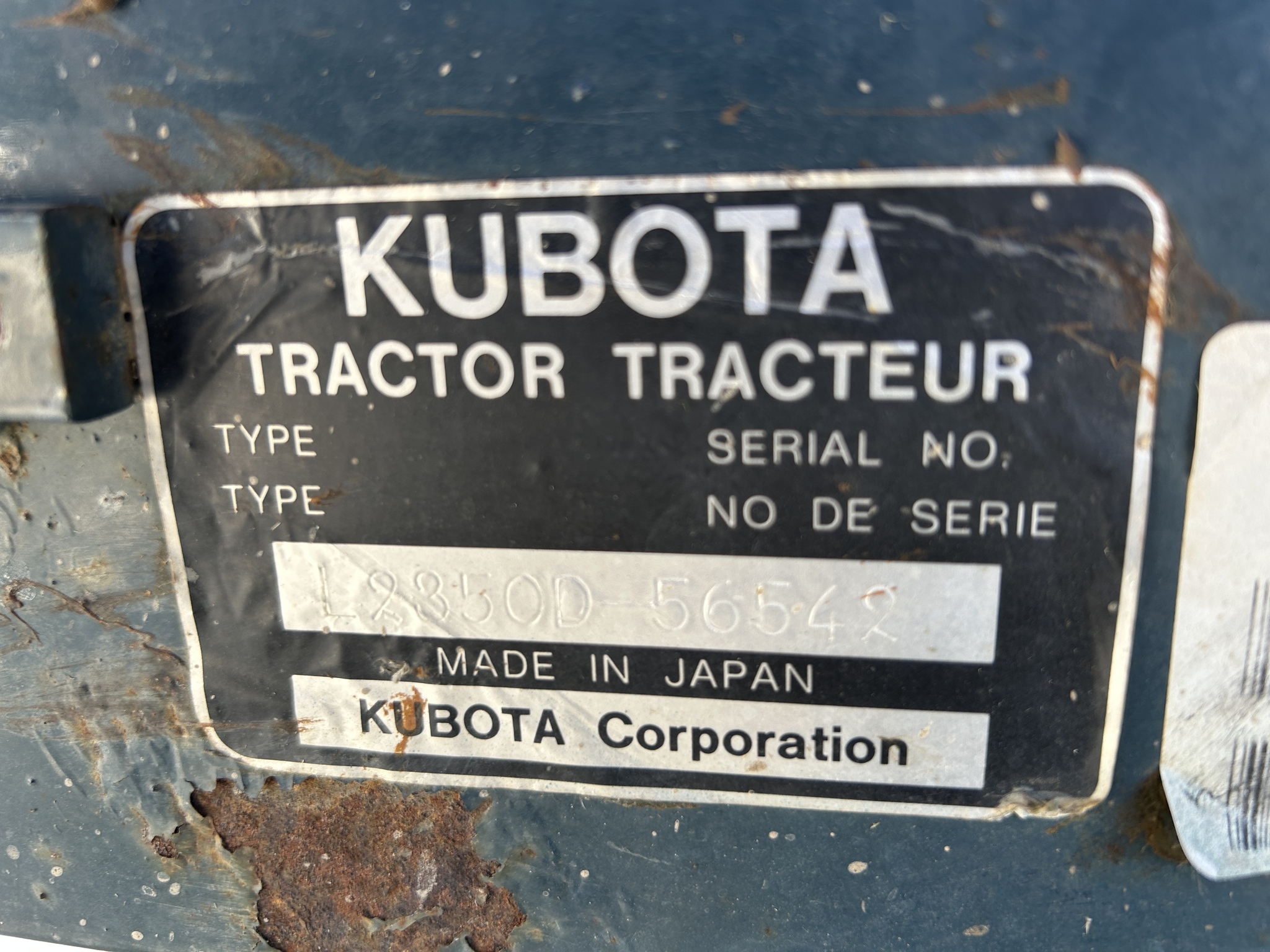 Used 1998 Kubota L2350 w/Mower Compact Utility Tractors at Koenig Equipment in Urbana, OH - PhotoXL14