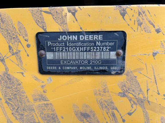 2016 John Deere 210G LC