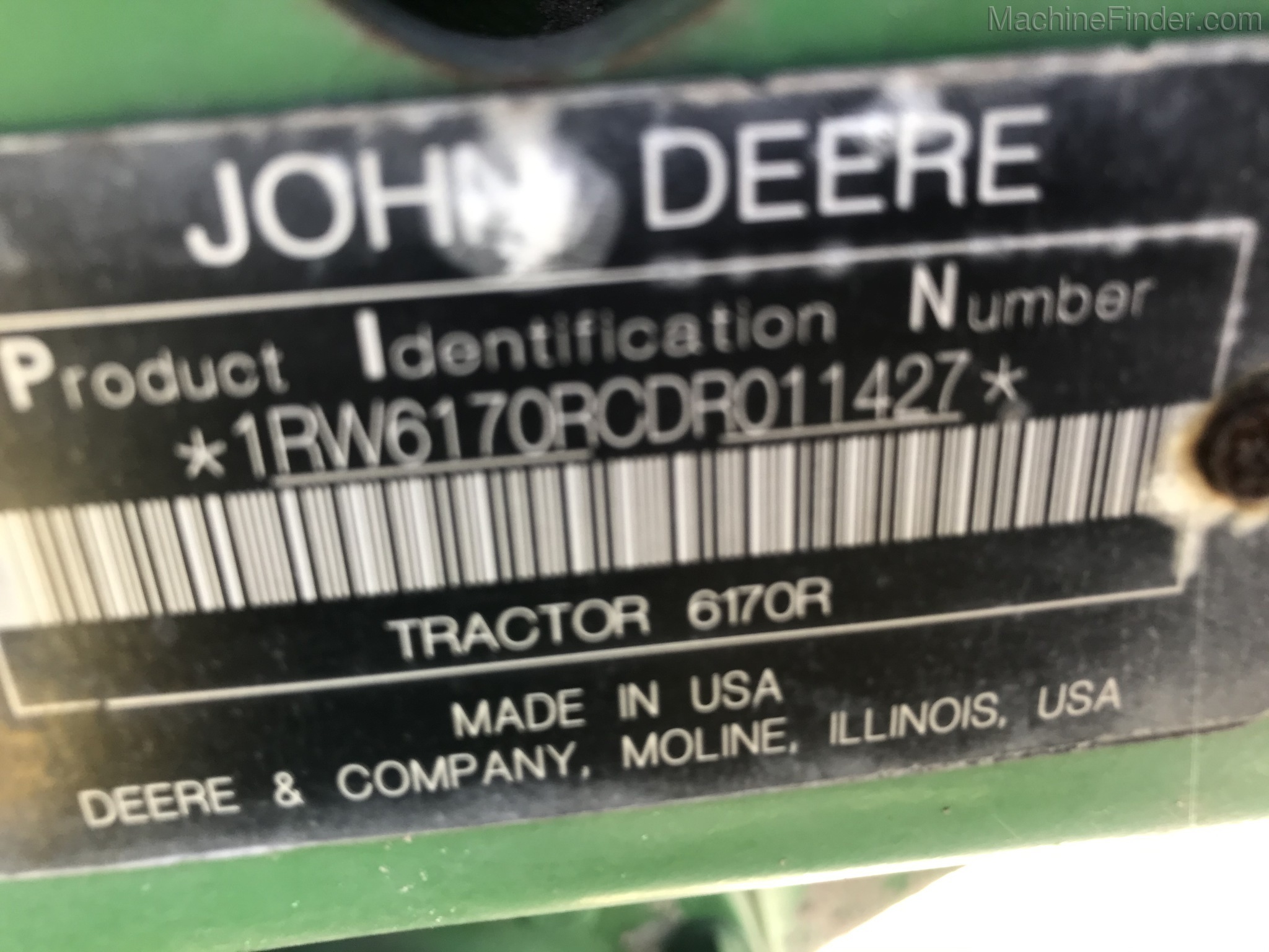 2014 John Deere 6170R Image 6