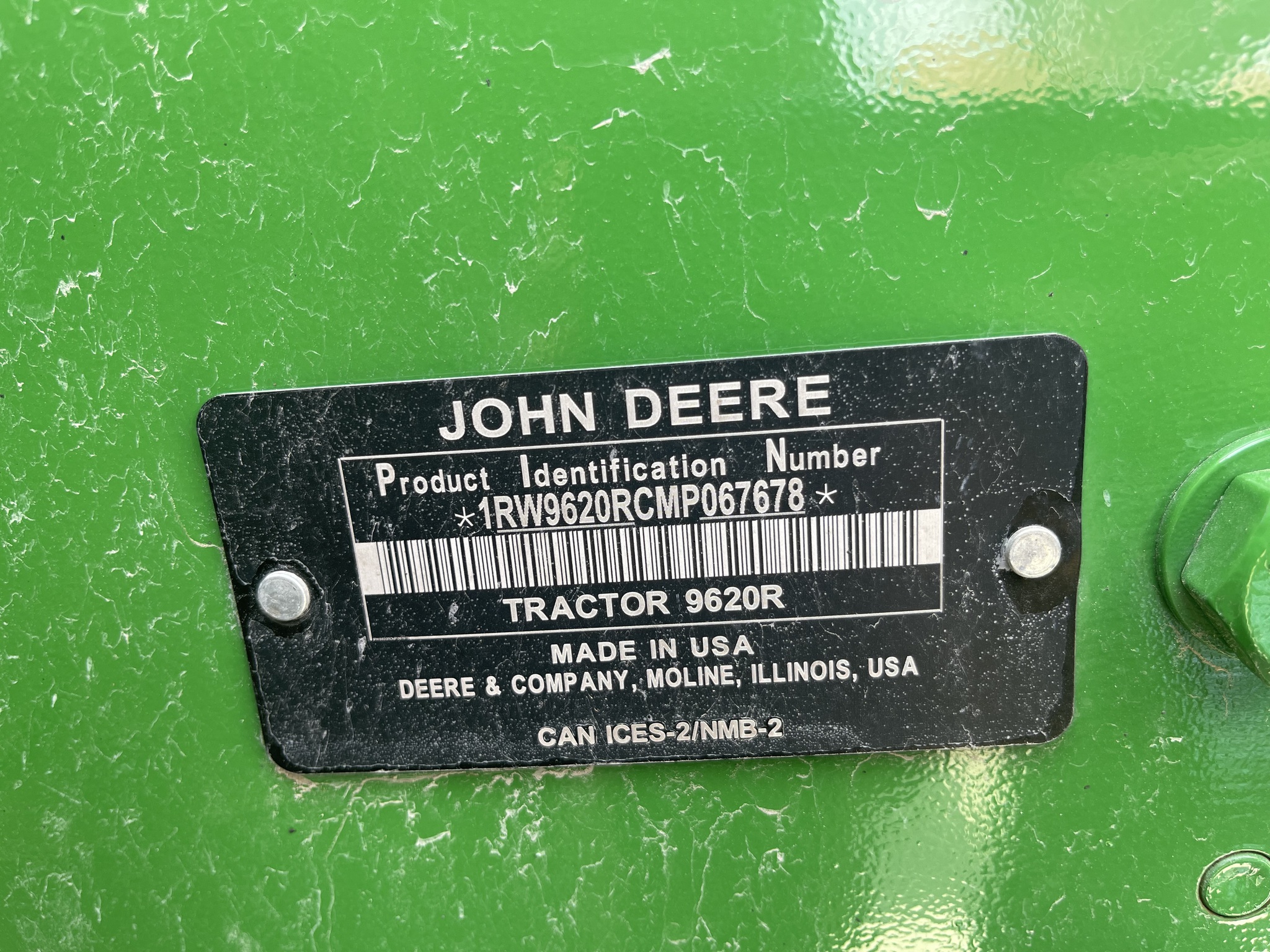  2021 John Deere 9620R at Heritage Tractor in Roanoke, IL