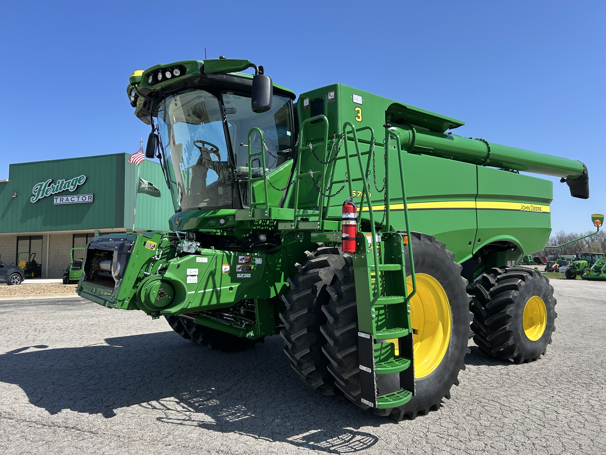  2023 John Deere S760 at Heritage Tractor in Clinton, MO