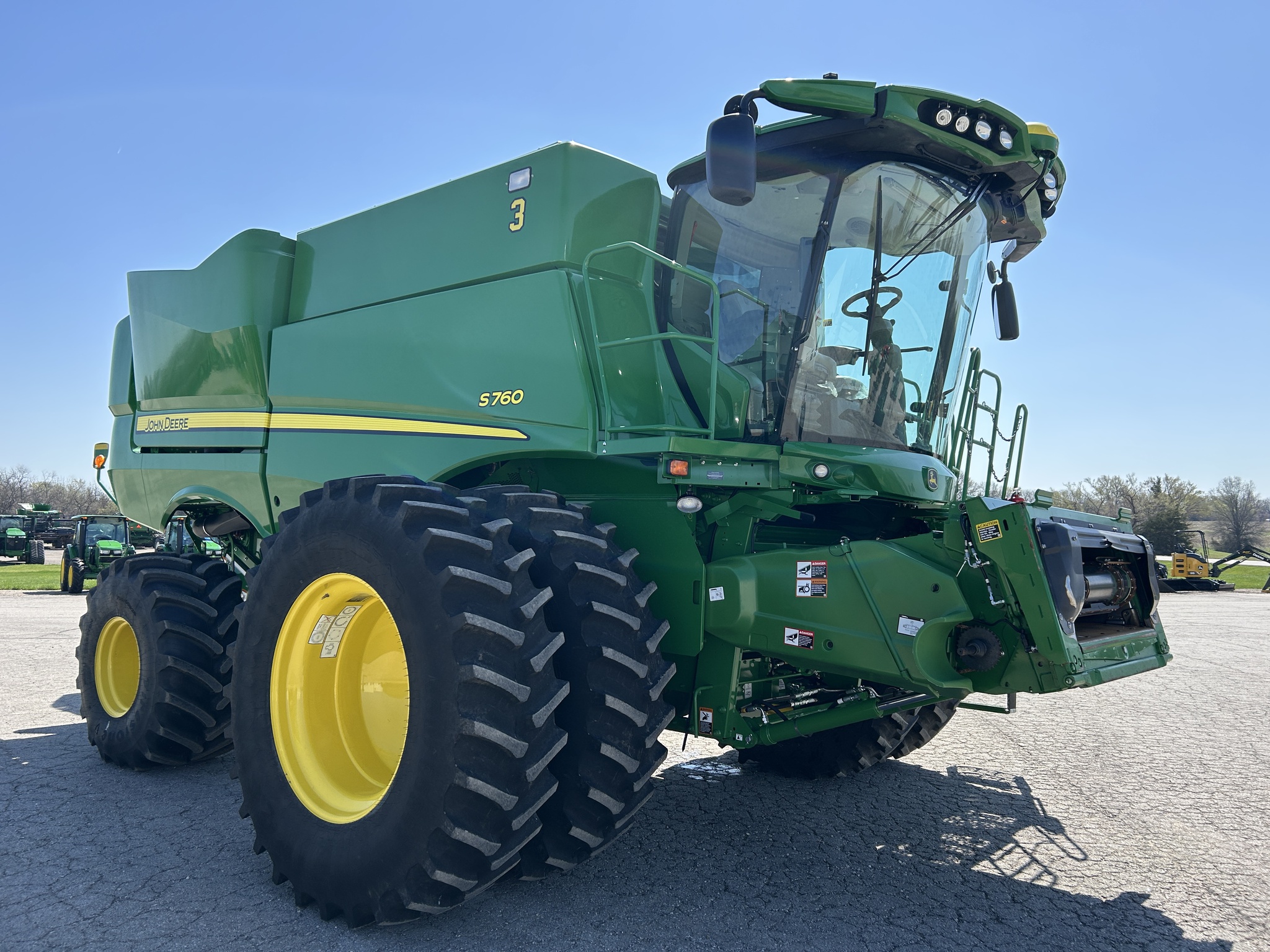  2023 John Deere S760 at Heritage Tractor in Clinton, MO