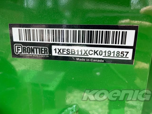 Used 2020 Frontier SB1148 Farm Tractor Mounted Snow Blowers at Koenig Equipment in Urbana, OH - PhotoXL6