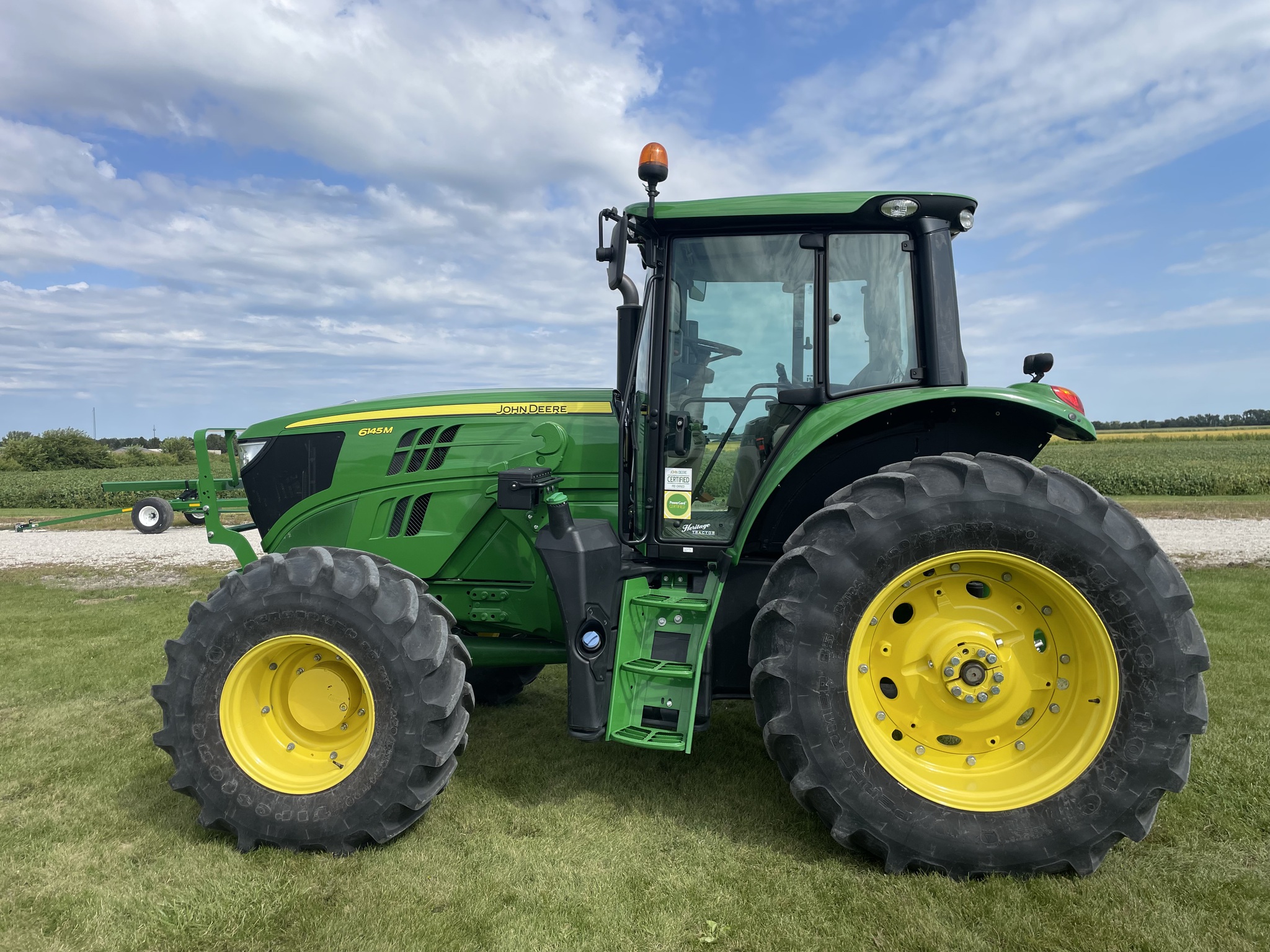  2024 John Deere 6145M at Heritage Tractor in Geneseo, IL