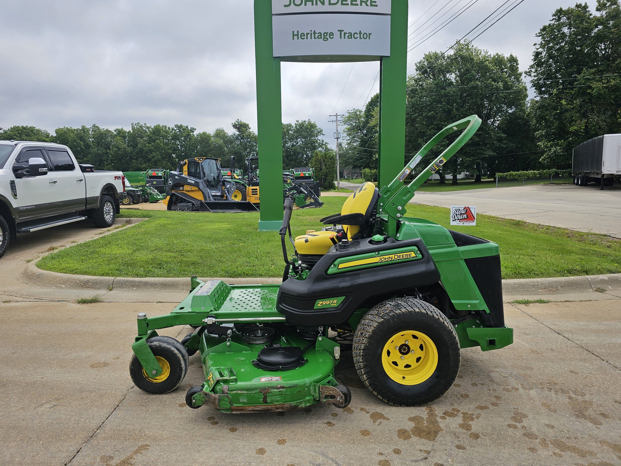  2018 John Deere Z997R at Heritage Tractor in Freeport, IL