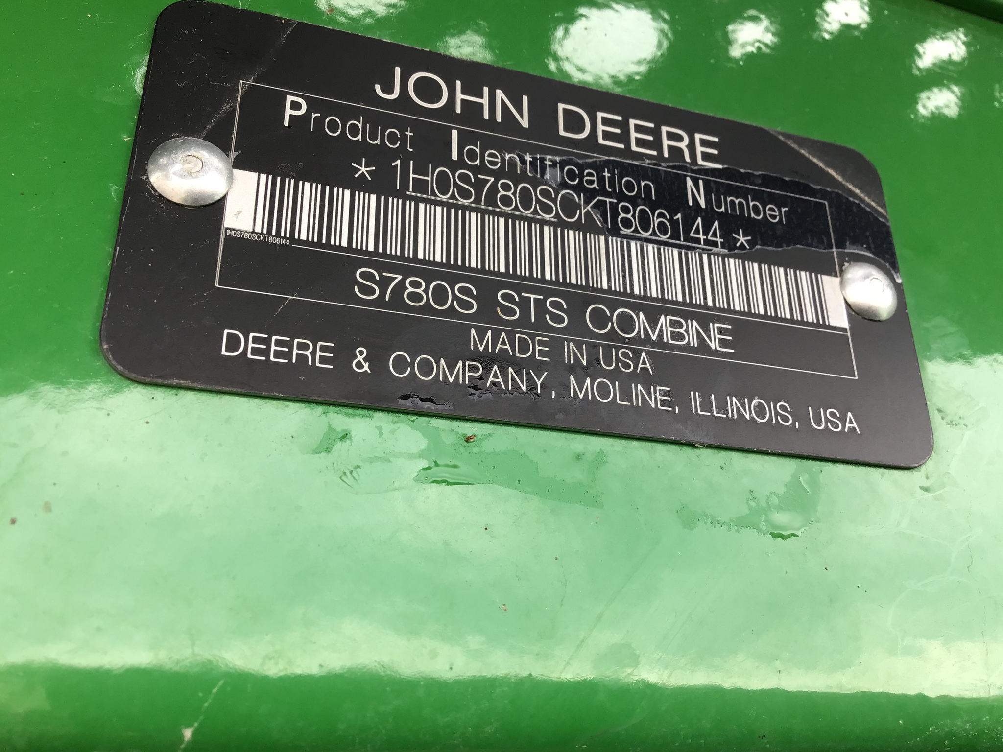 2019 John Deere S780 Image 20