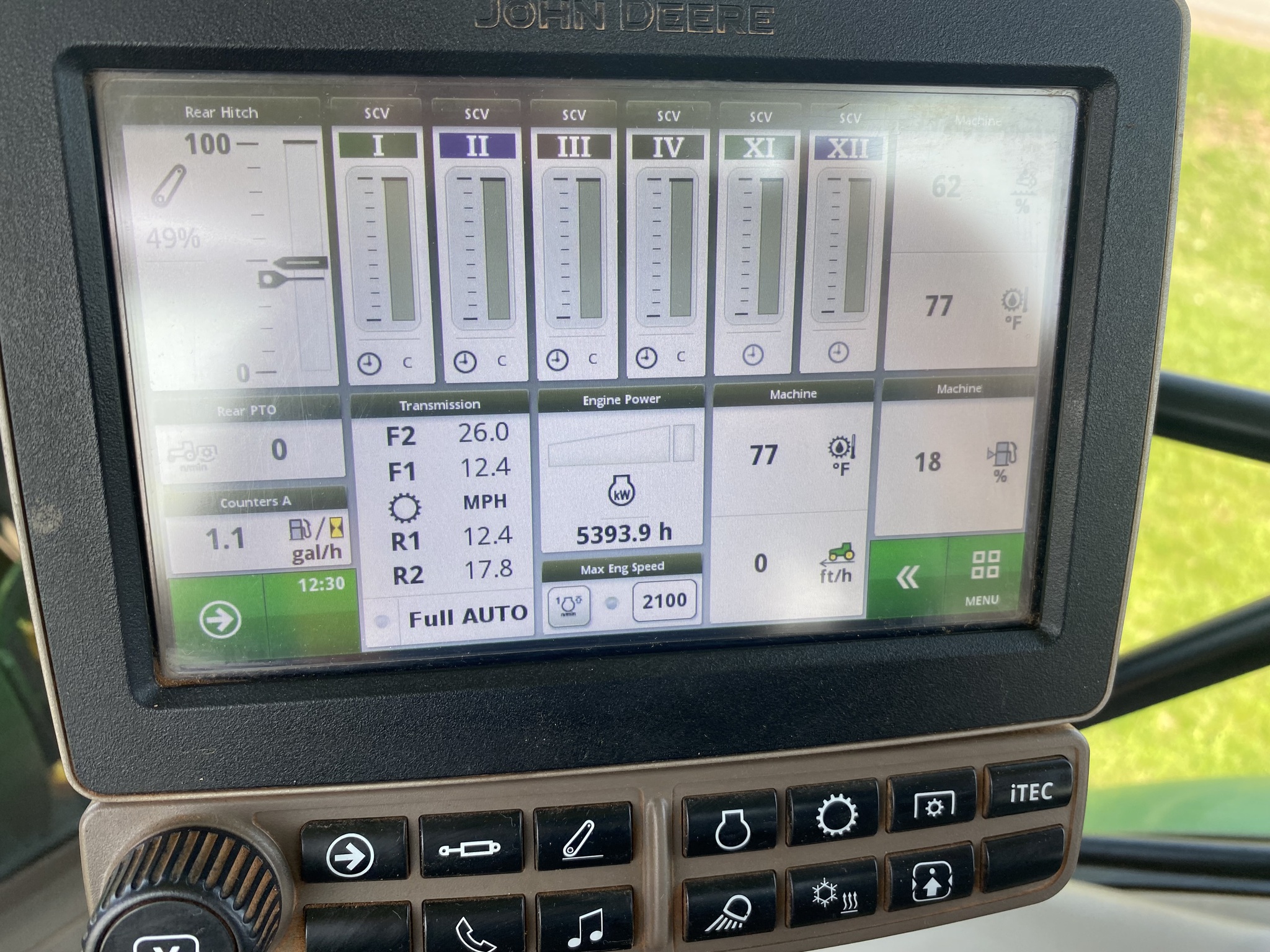 2016 John Deere 6195R Image 16