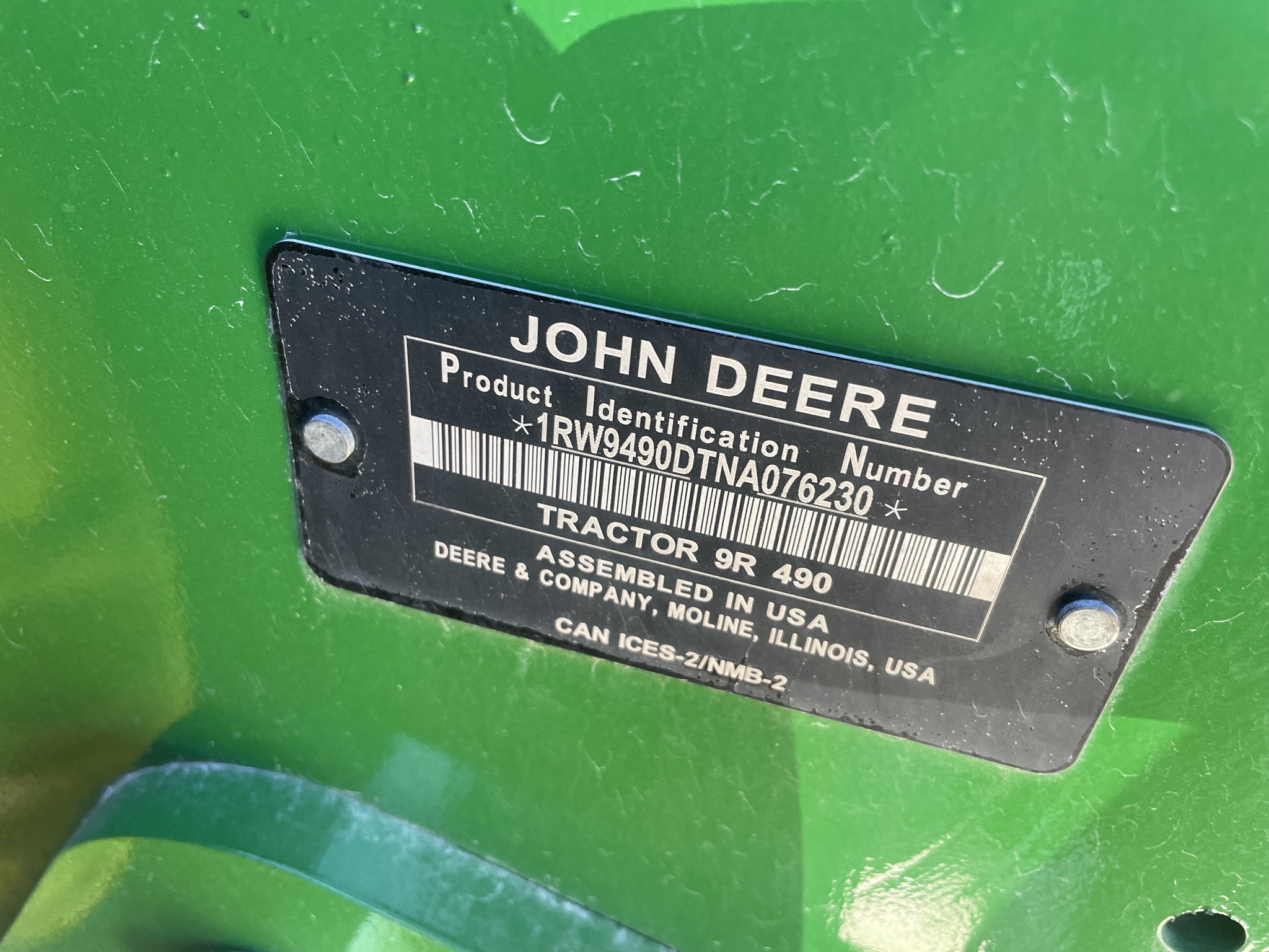 2022 John Deere 9R 490 Image 5