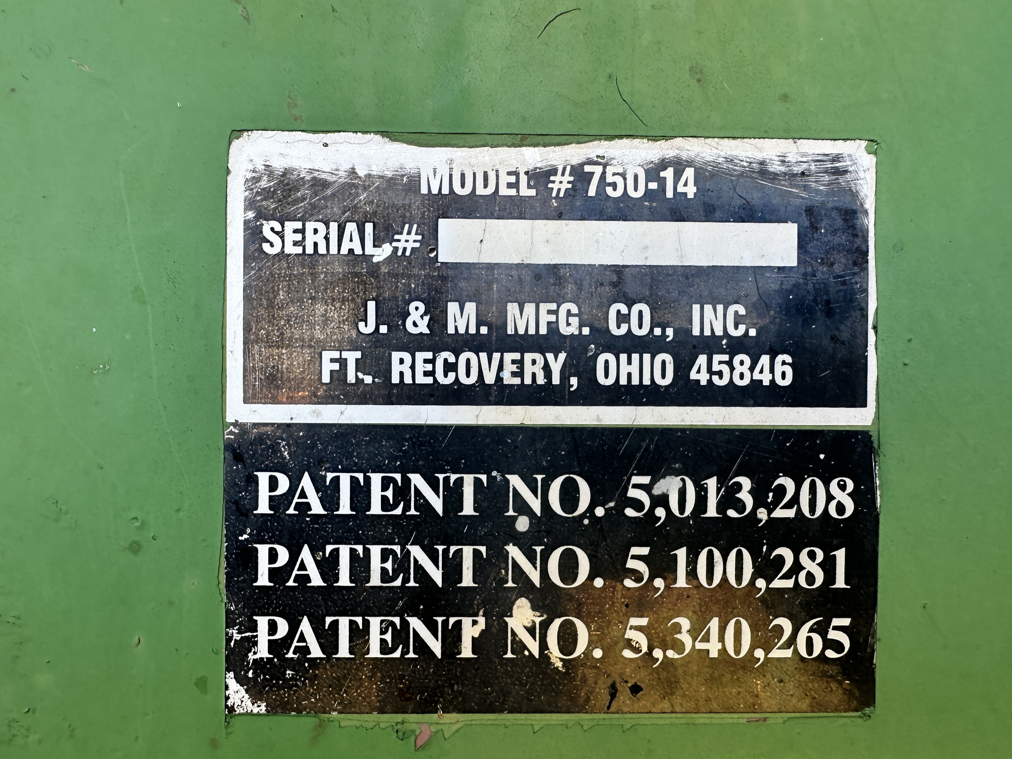  2007 J&M 750 at Heritage Tractor in Pontiac, IL