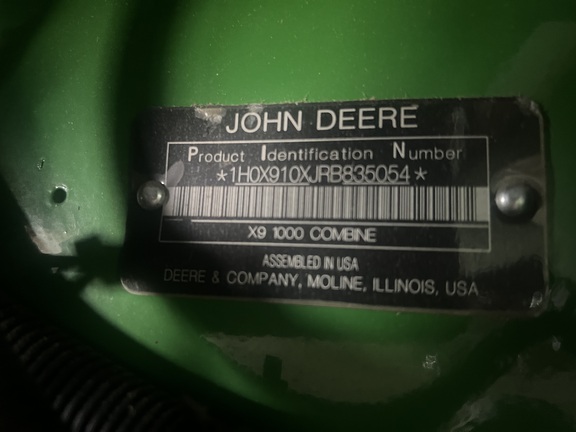 Photo of 2025 John Deere X9 1000