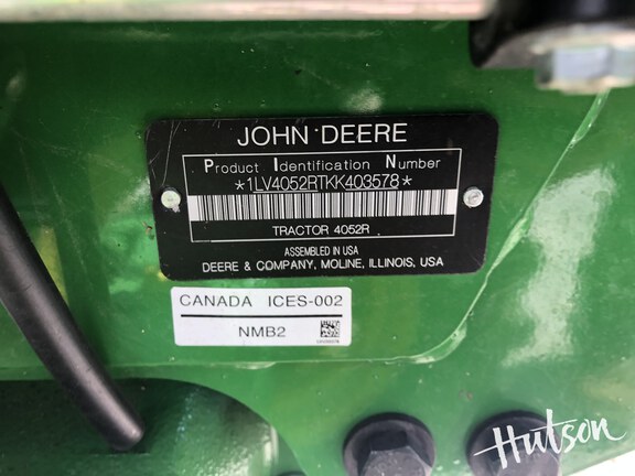 Photo of 2019 John Deere 4052R