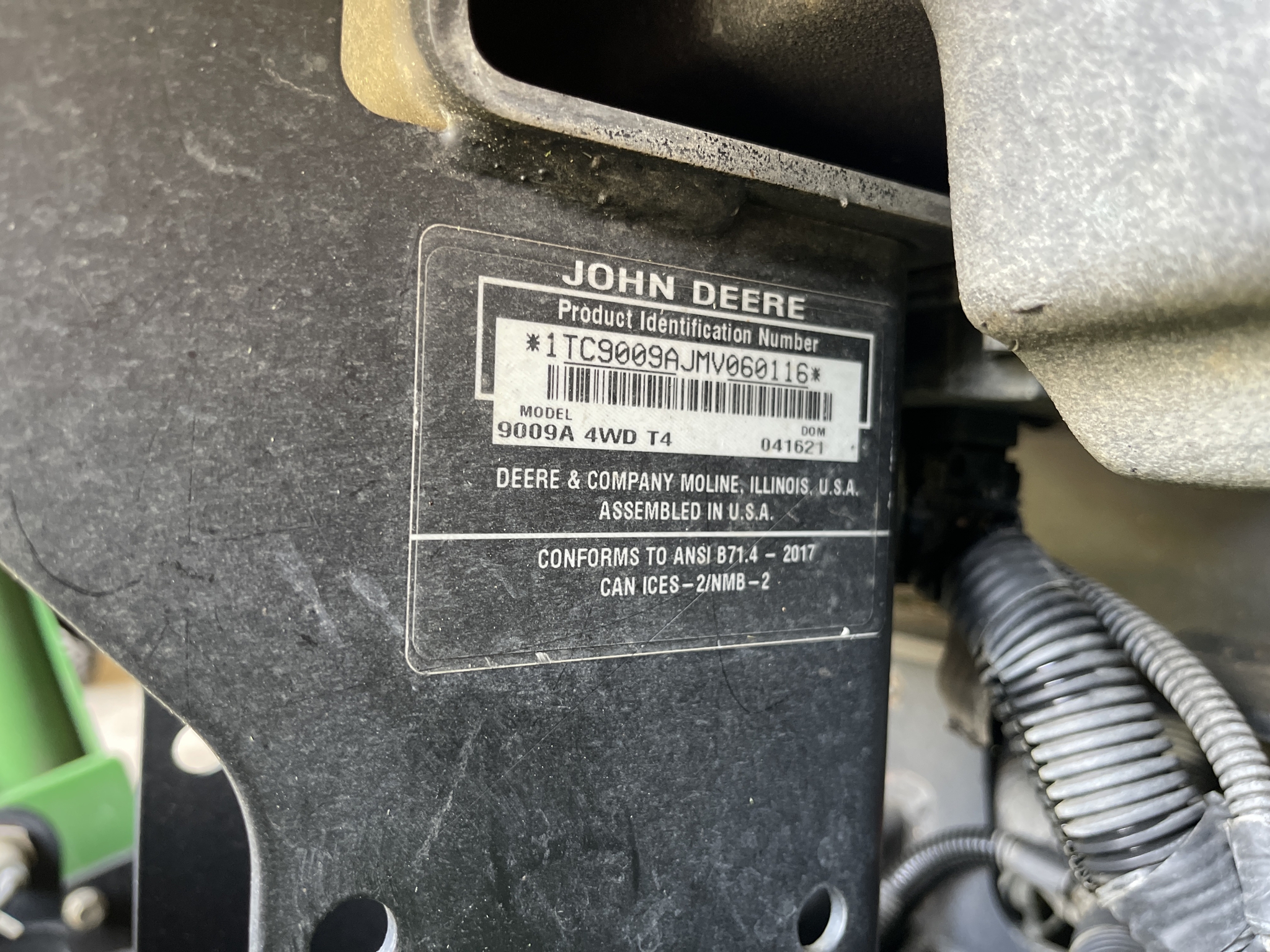 2021 John Deere 9009A Image 17
