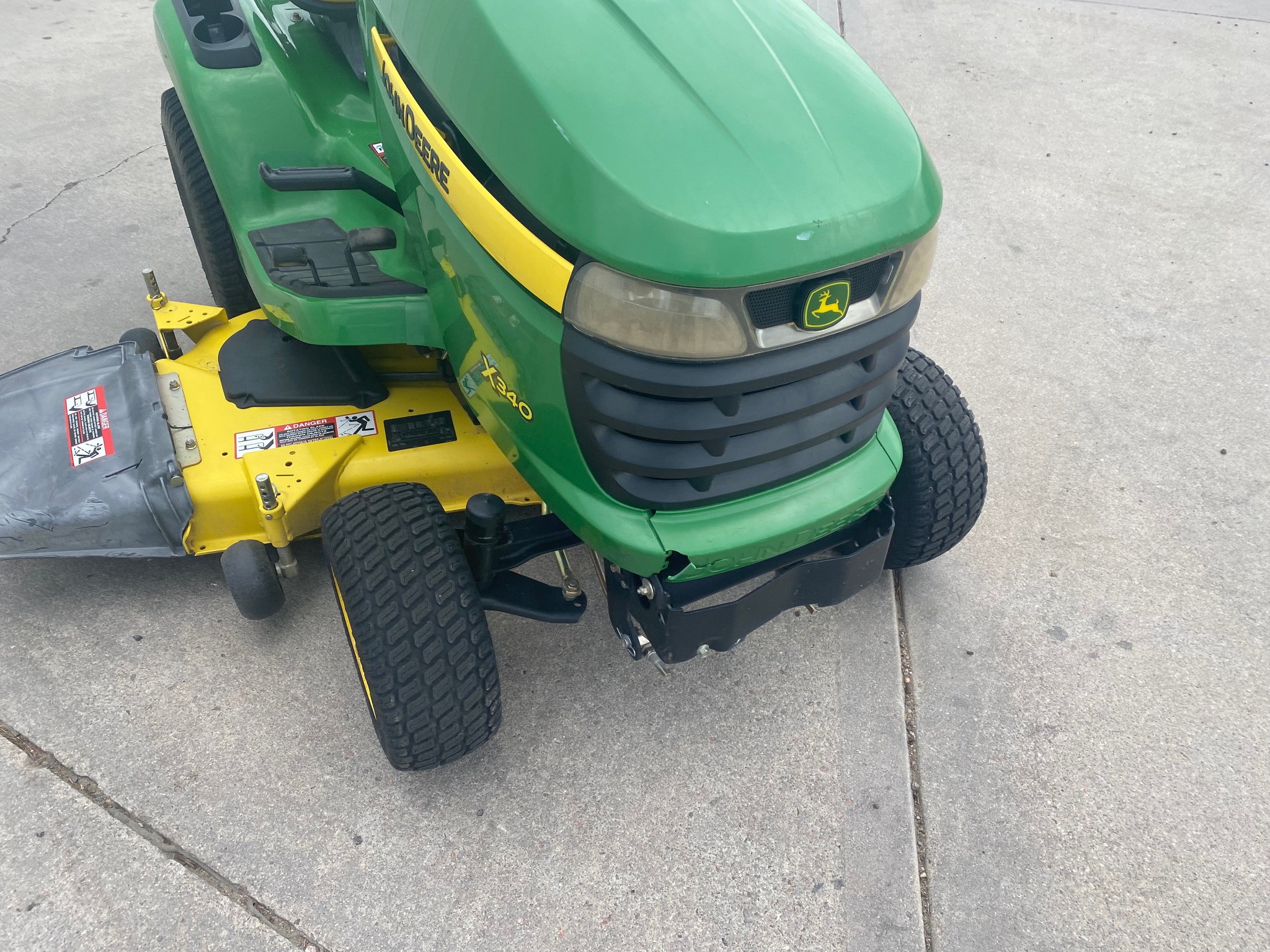 2007 John Deere X340 Image 17