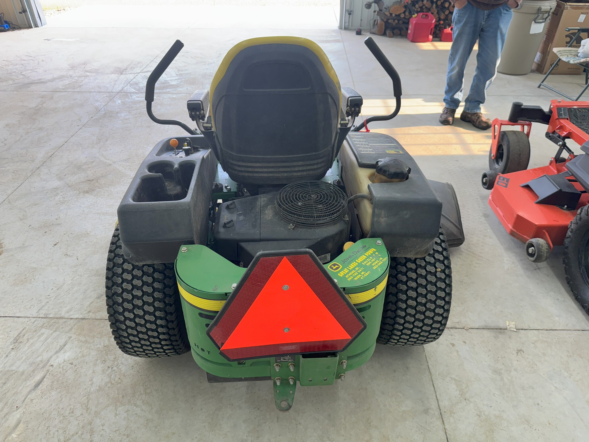 2008 John Deere Z465 Image 4