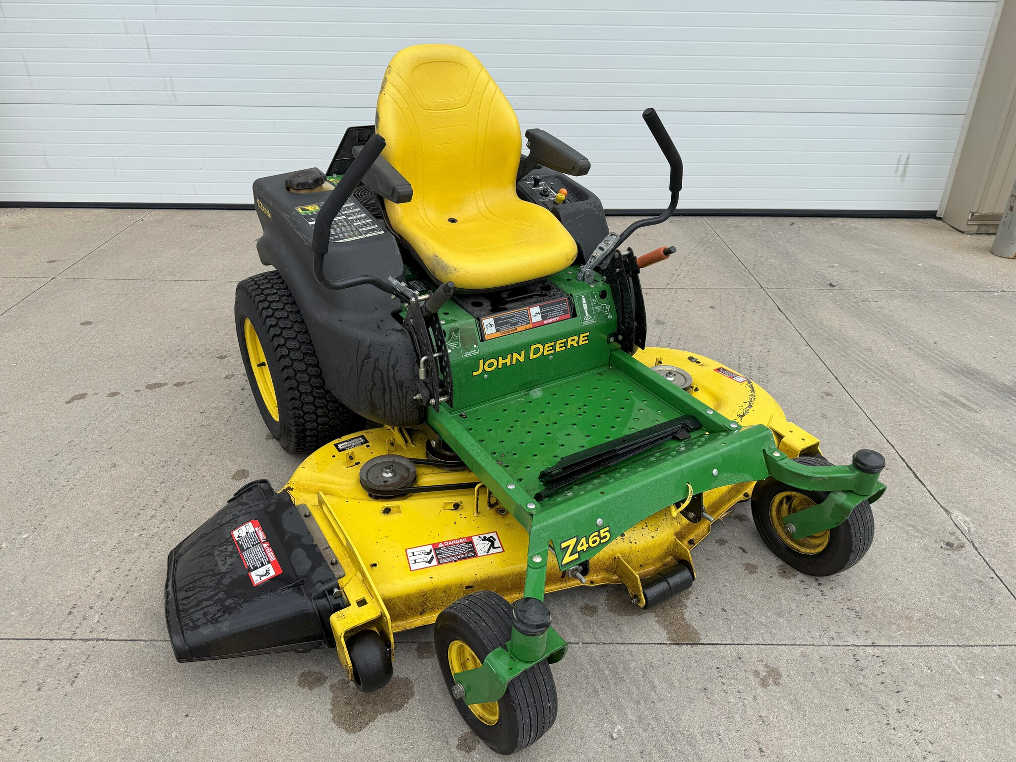 2008 John Deere Z465 Image 9