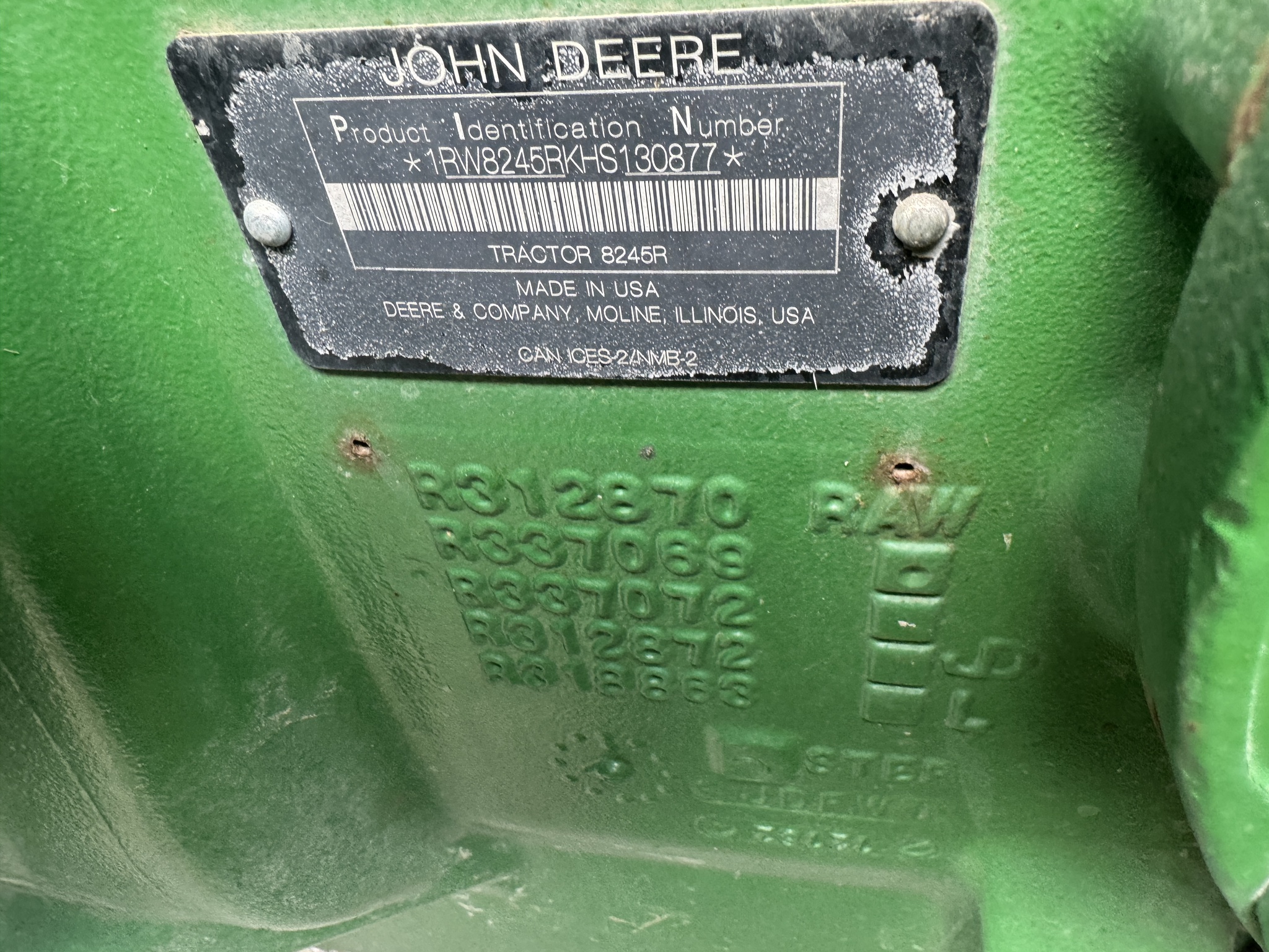 2018 John Deere 8245R Image 22