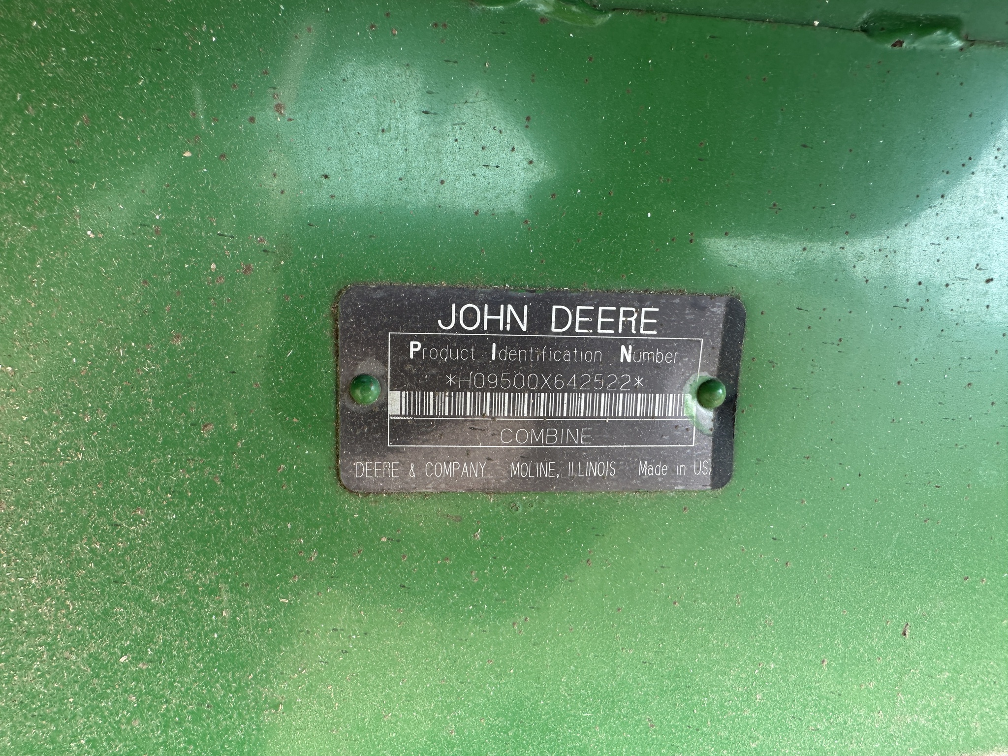 1991 John Deere 9500 Image 9