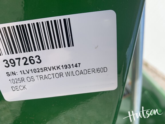 Photo of 2019 John Deere 1025R