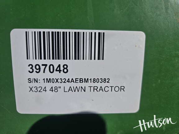 Photo of 2011 John Deere X324