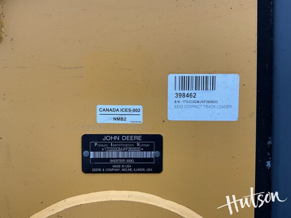 Photo of 2020 John Deere 333G