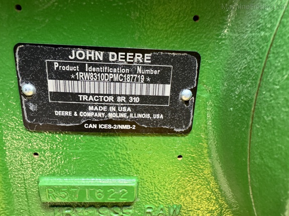 Photo of 2021 John Deere 8R 310