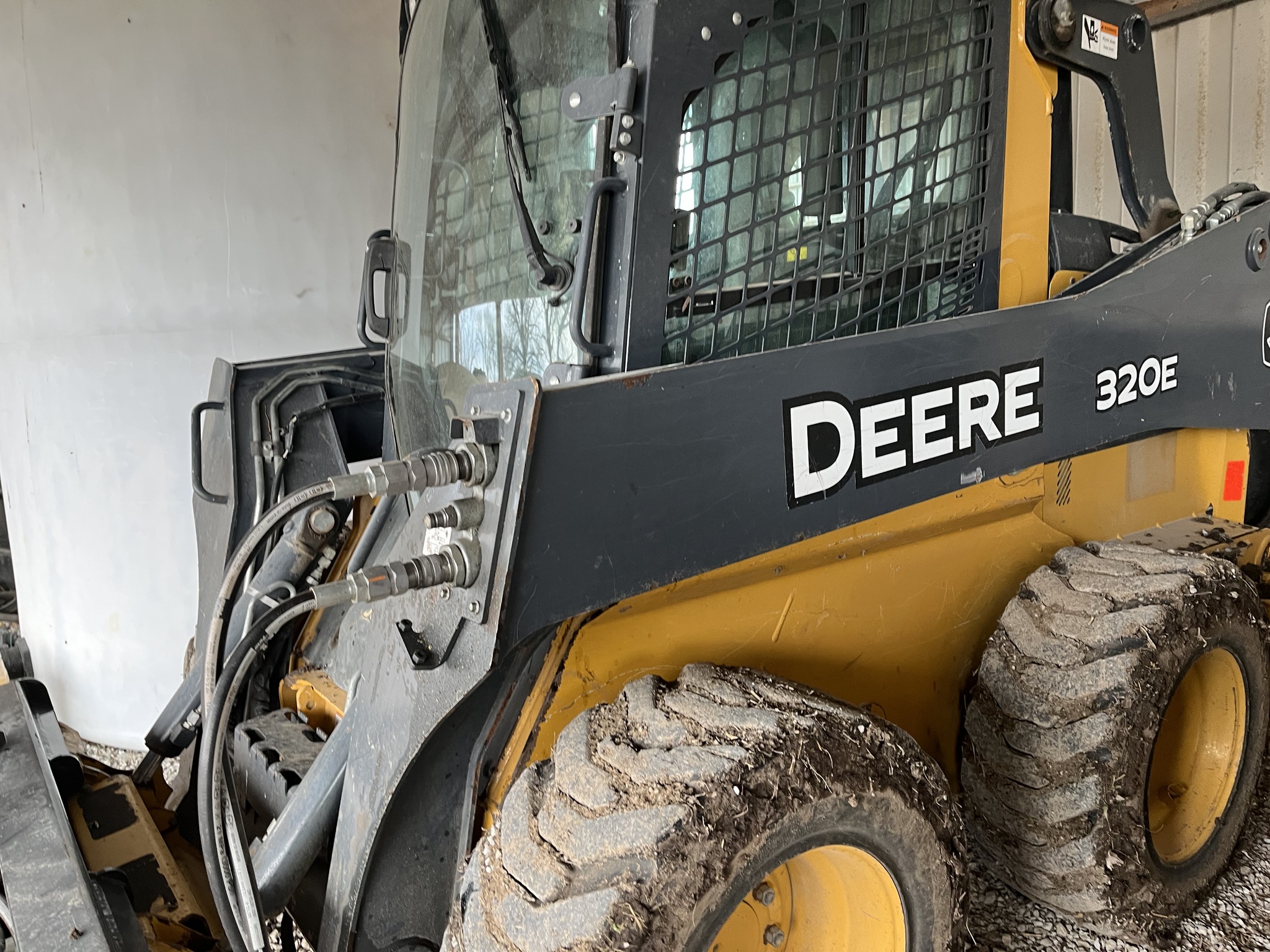  2015 John Deere 320E at Heritage Tractor in Clinton, MO