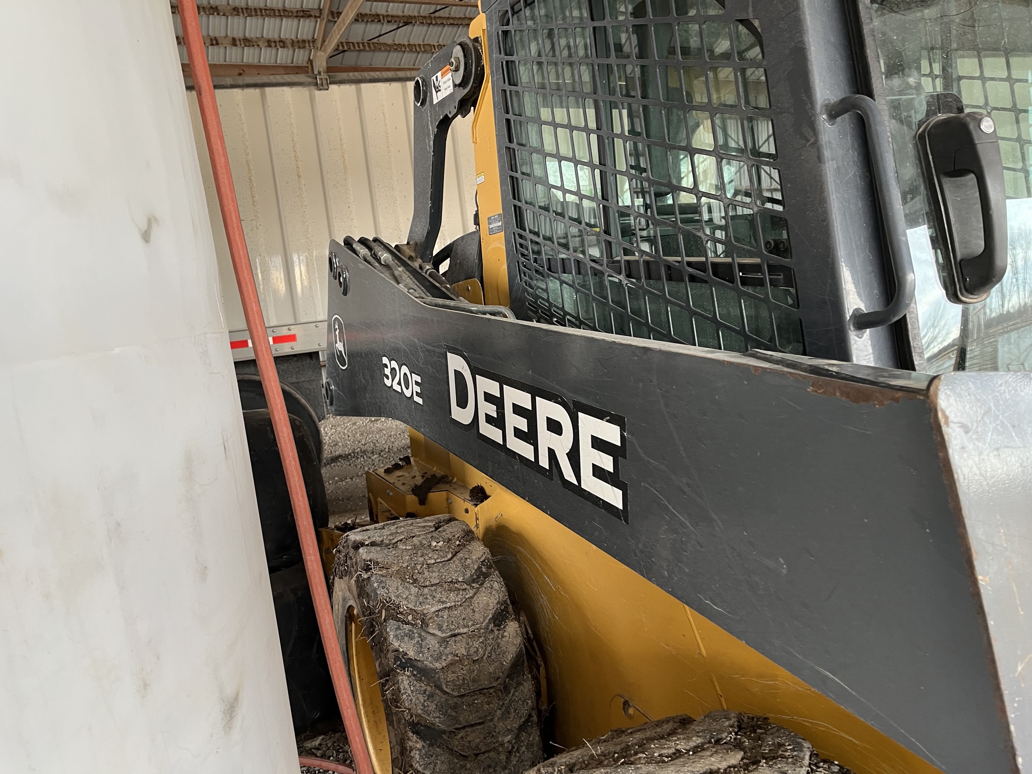  2015 John Deere 320E at Heritage Tractor in Clinton, MO