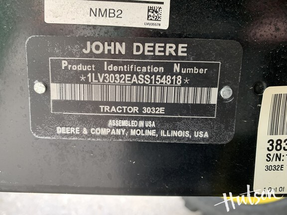 Photo of 2025 John Deere 3032E