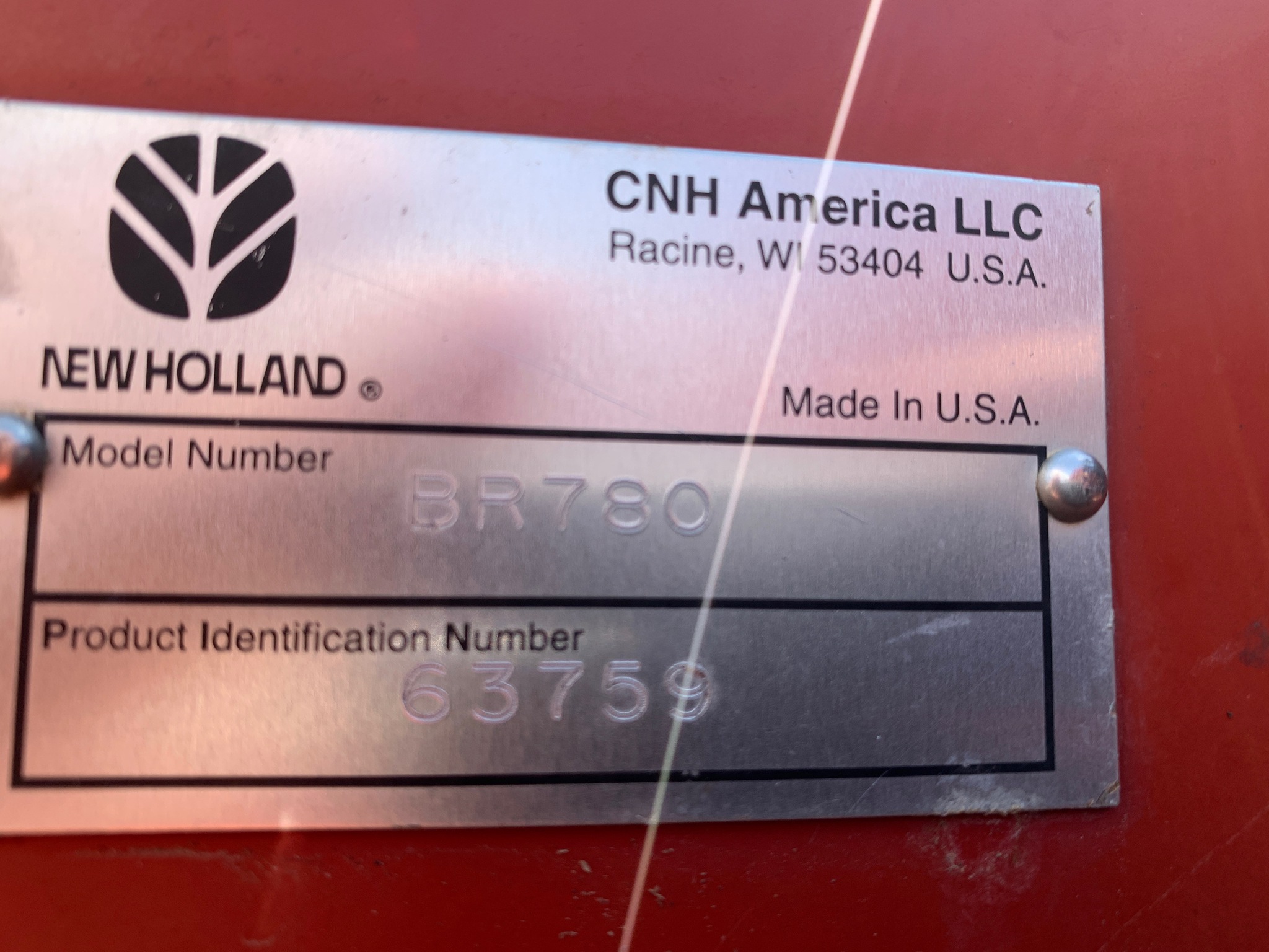  2005 New Holland BR780 at Heritage Tractor in Lamar, MO