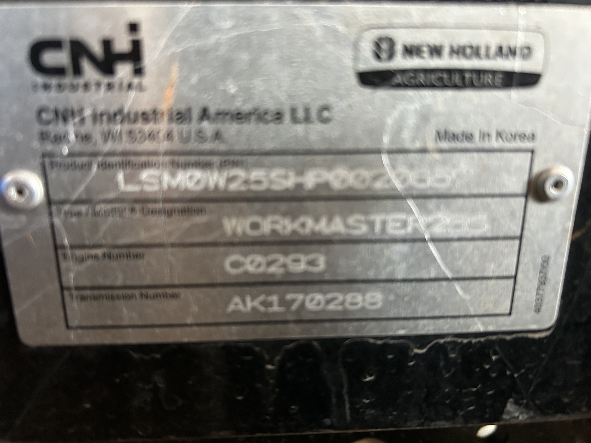  2025 New Holland Workmaster 25S at Heritage Tractor in Lockwood, MO