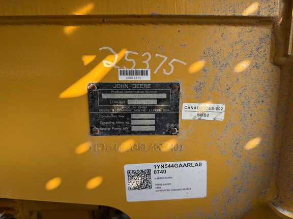 2025 John Deere 544 G