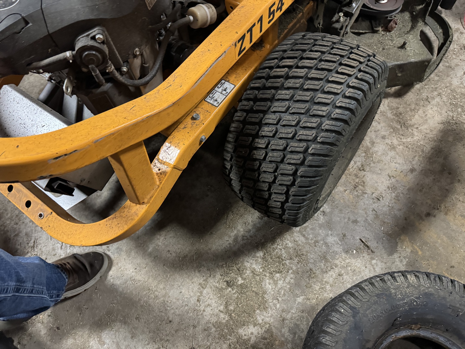 Used 2023 Cub Cadet ZT1 54 Zero Turn Mowers at Koenig Equipment in Urbana, OH - PhotoXL22