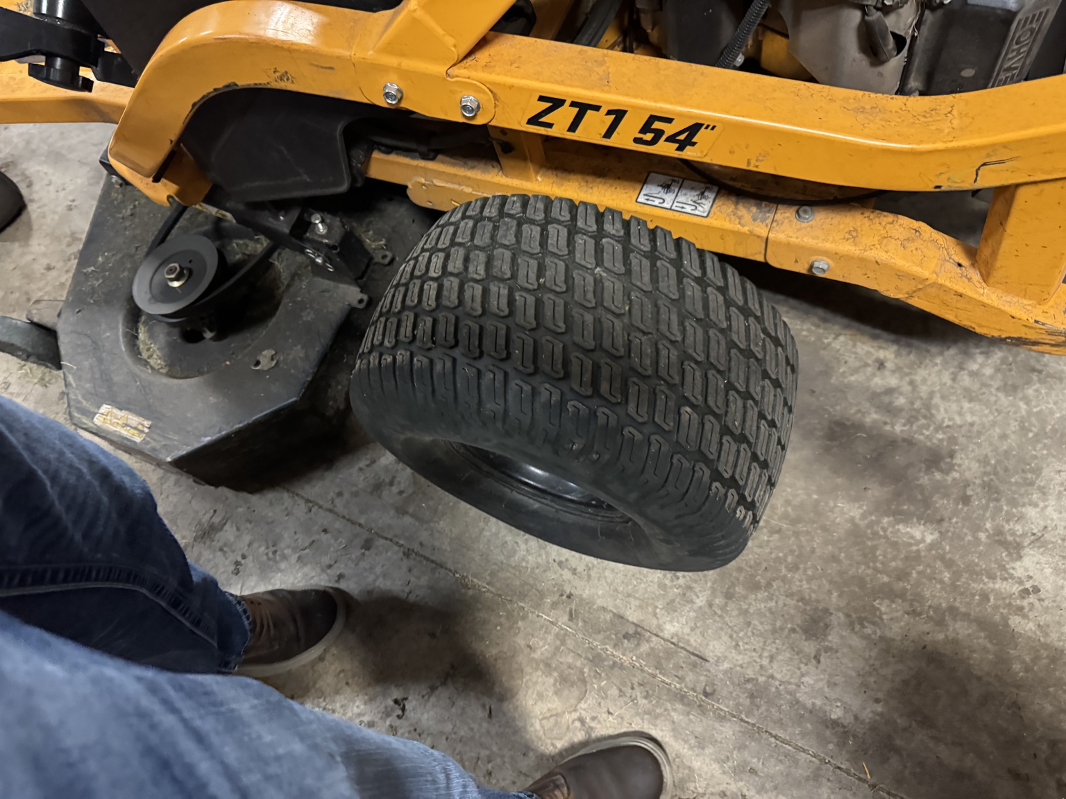 Used 2023 Cub Cadet ZT1 54 Zero Turn Mowers at Koenig Equipment in Urbana, OH - PhotoXL21