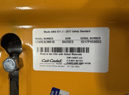 Used 2023 Cub Cadet ZT1 54 Zero Turn Mowers at Koenig Equipment in Urbana, OH - Photo18