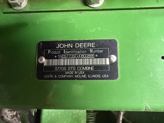 2018 John Deere S770 - Photo5